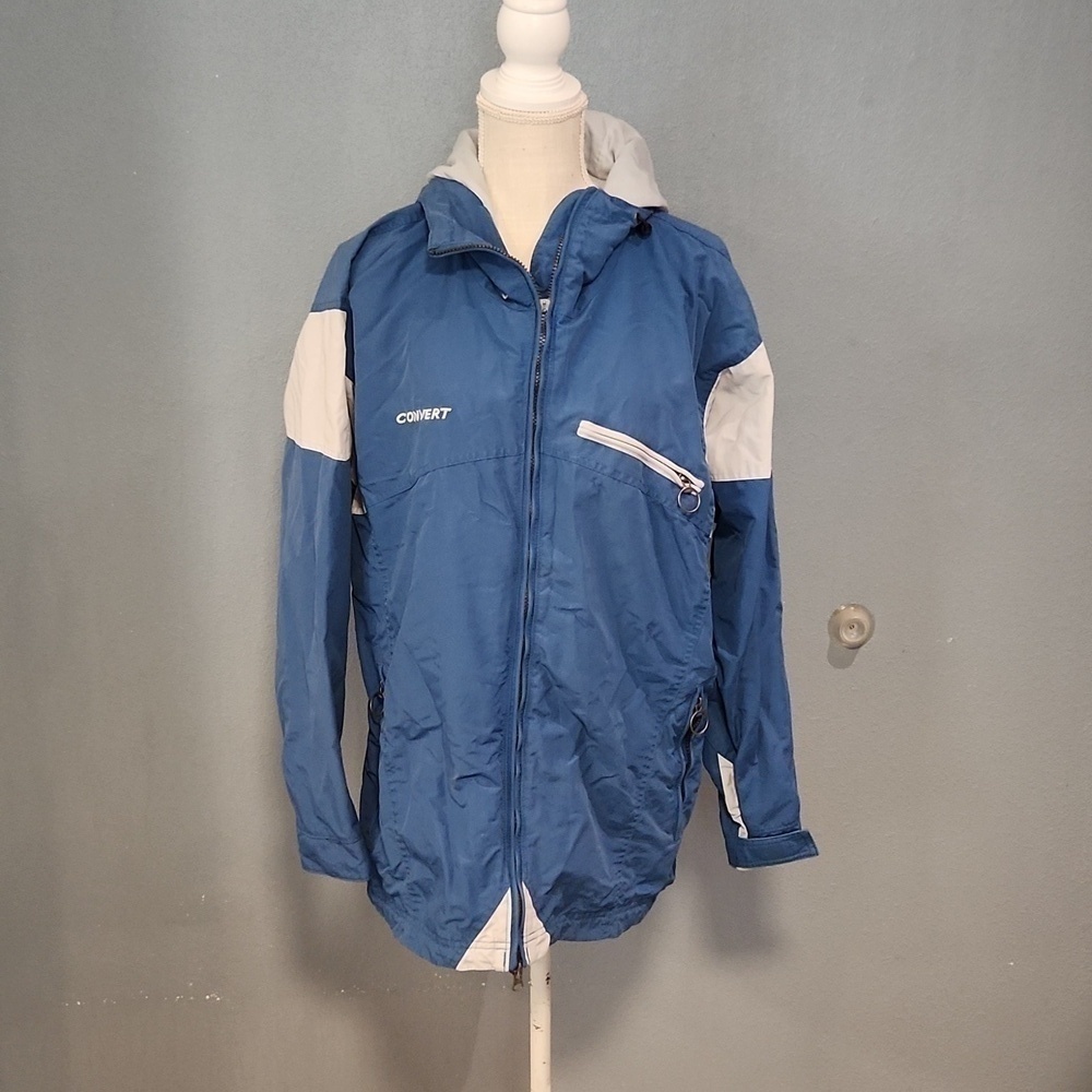 Vintage 90's Columbia Convert puffer utility snow ski coat